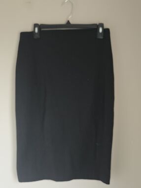 Sz 10 Express 2015 Black Pencil Skirt For Women Modest Tznius Jewish Frum Muslim
